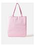  image of accessorize-girls-are-we-nearly-there-yet-shopper-pink