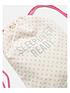  image of accessorize-girls-sleepover-ready-drawstring-bag-pink