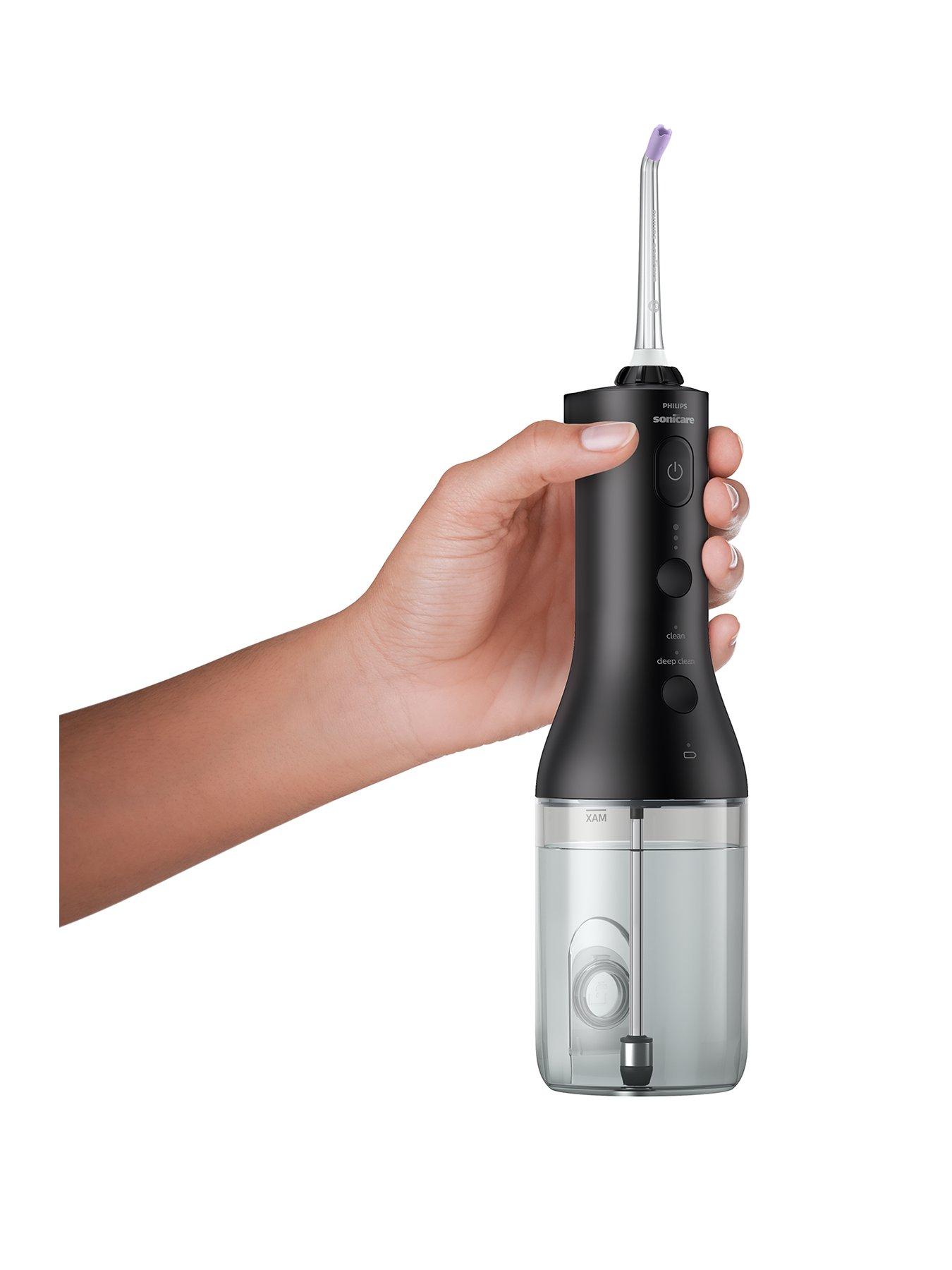 Philips Sonicare Cordless Power Flosser 3000 Oral Irrigator, Black HX3806/33