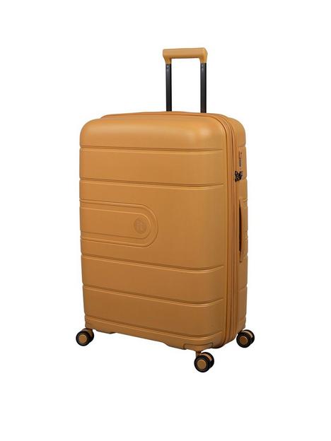 it-luggage-eco-tough-honey-gold-large-expandable-hardshell-8-wheel-spinner-suitcase