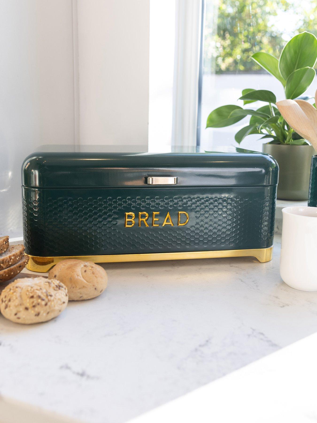 kitchencraft-lovello-bread-bin--green