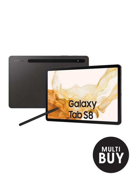 front image of samsung-galaxy-tab-s8-11in-tablet-256gb-5g