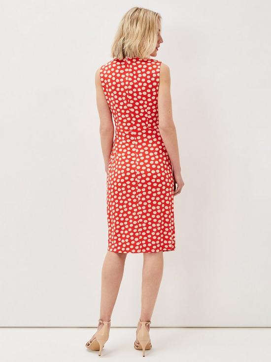 stillFront image of phase-eight-phase-8-tia-spot-jackie-dress