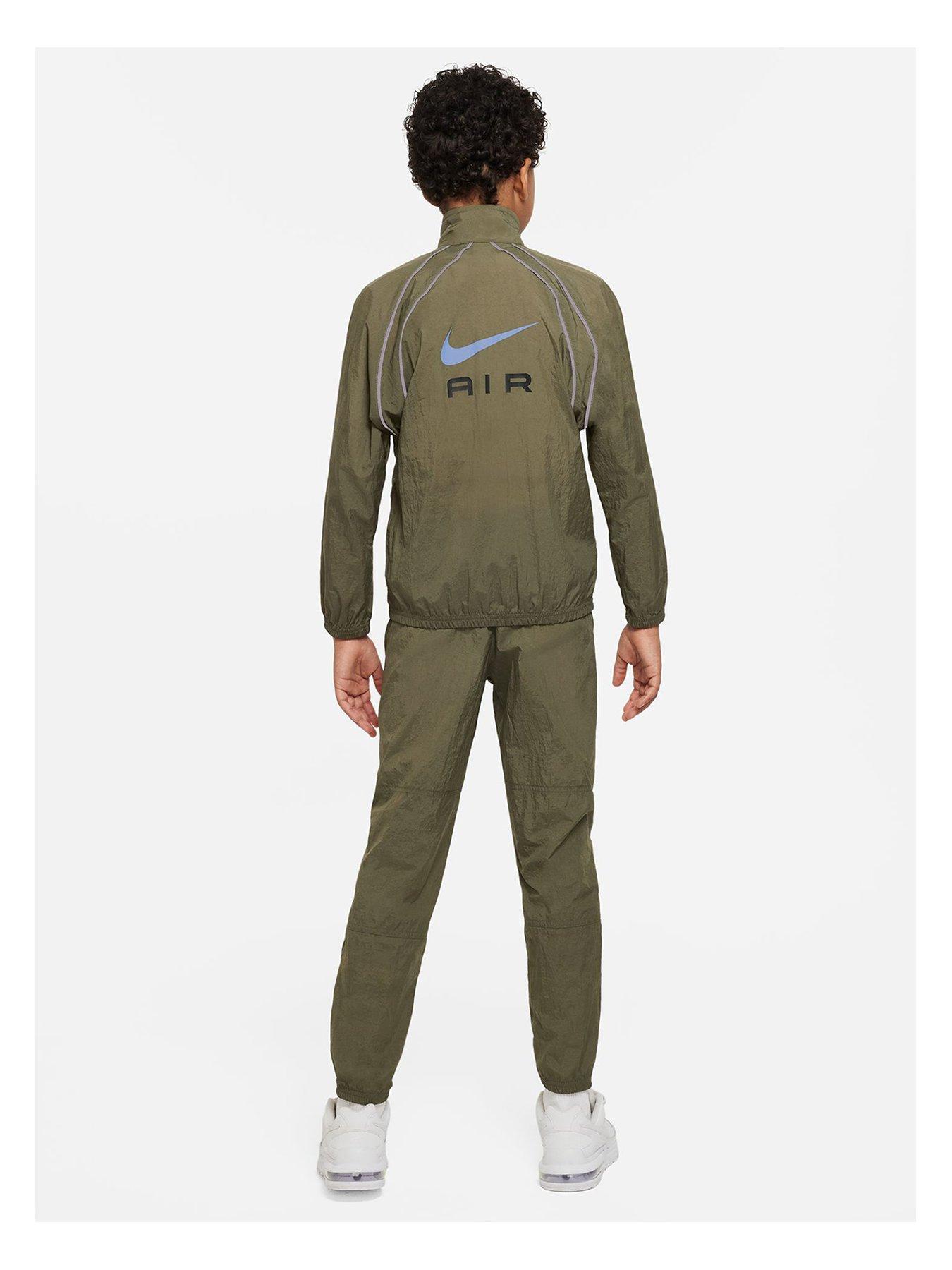 Nike dark outlet green tracksuit