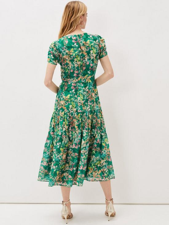 stillFront image of phase-eight-phase-8-morven-printed-tiered-dress