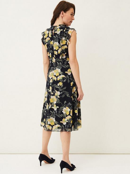 stillFront image of phase-eight-phase-8-evie-printed-dress