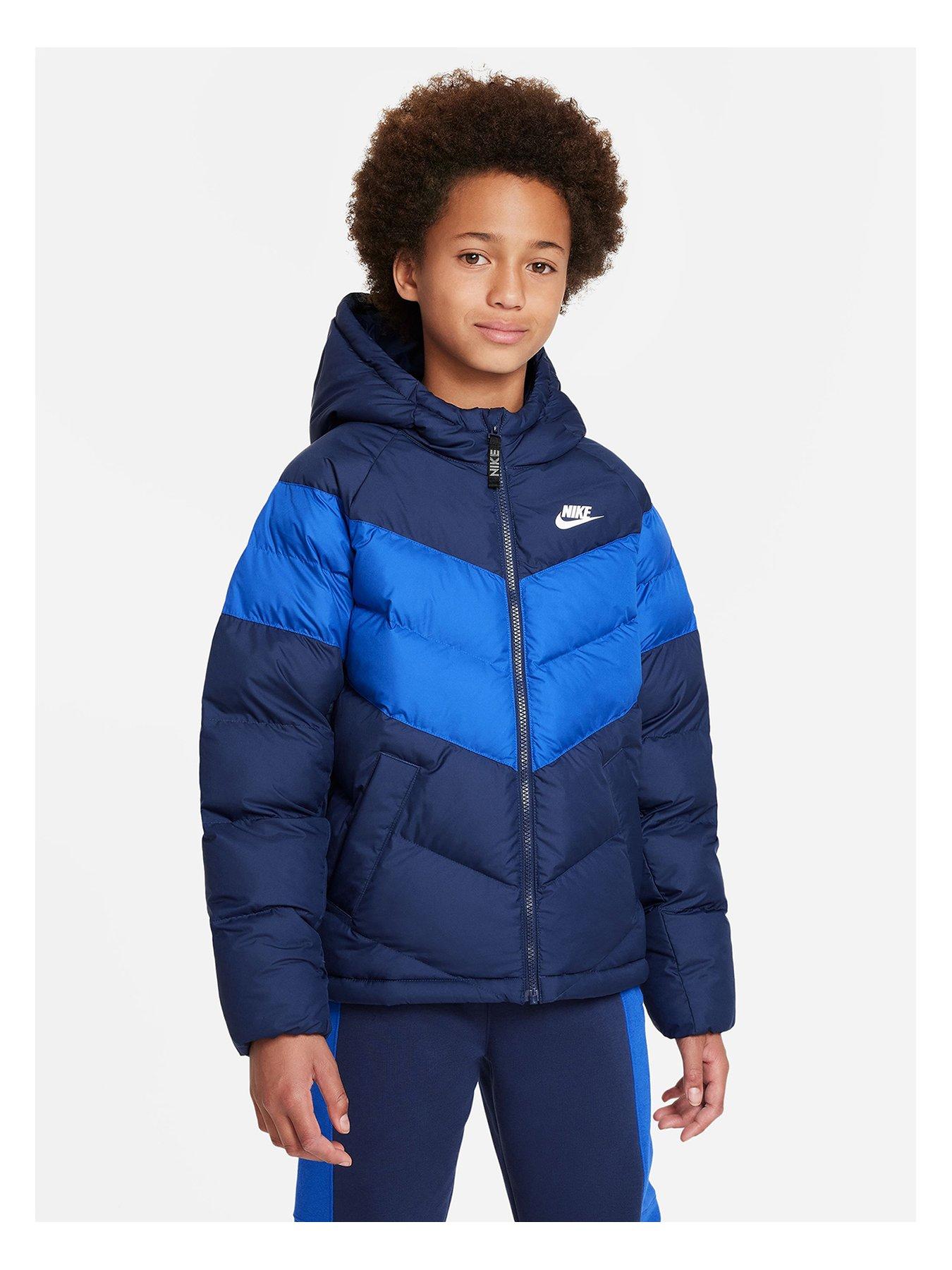 Blue 2025 nike coat