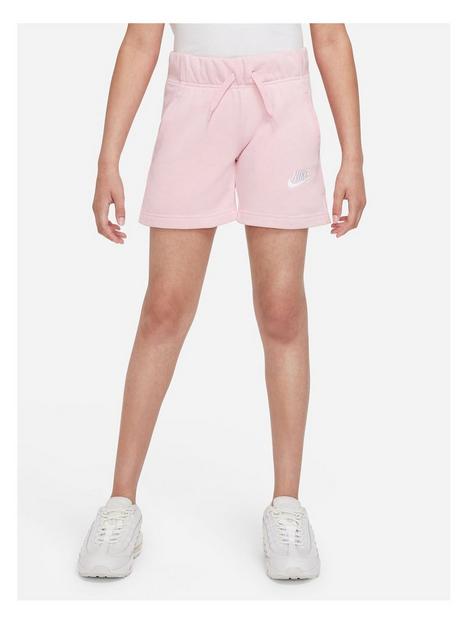 nike-older-girls-nswnbspclub-french-terry-5-inch-shorts-light-pink