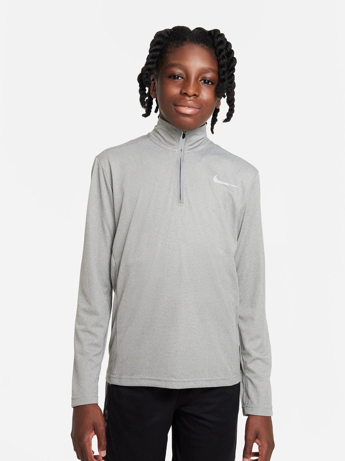 Nike quarter cheap zip boys