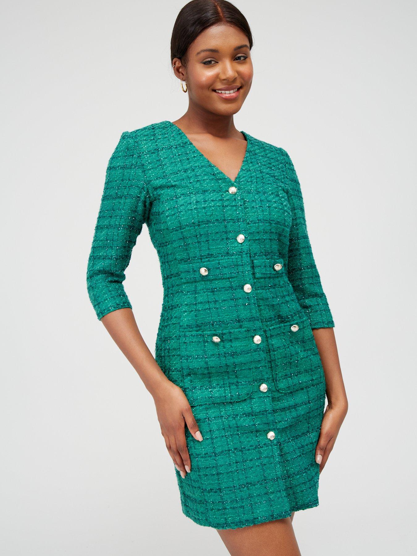 Littlewoods 2025 green dress