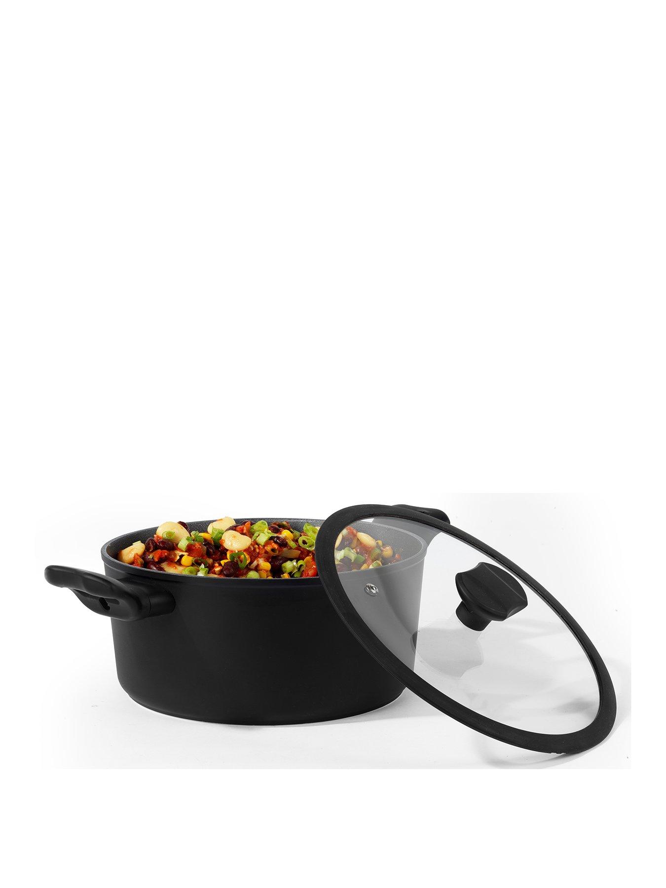russell-hobbs-crystaltech-tall-collection-24cm-stockpot-black