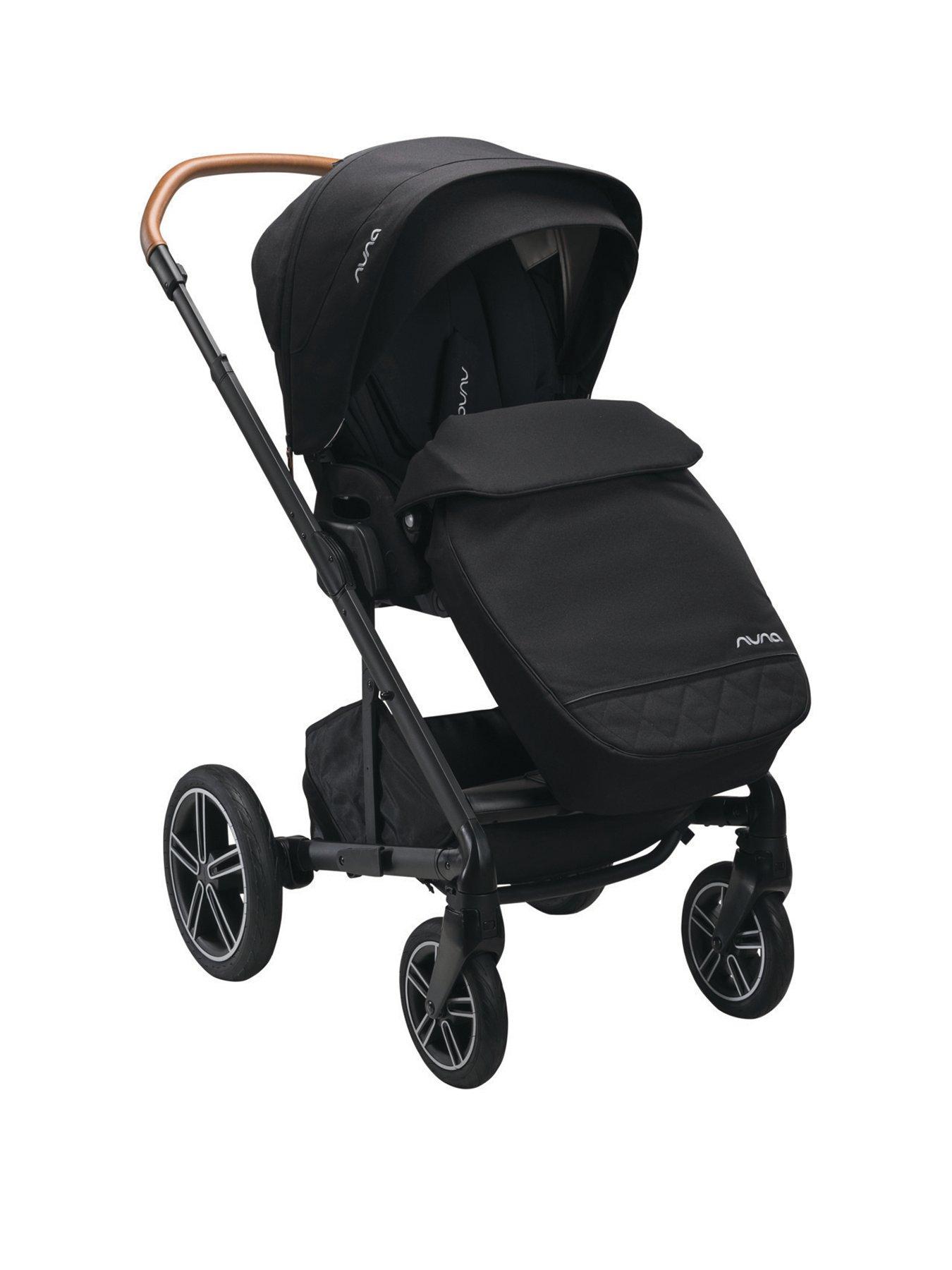  image of nuna-mixx-next-generation-pipa-bundle-with-pipa-next-car-seat-caviar-tan-leatherettenbsp