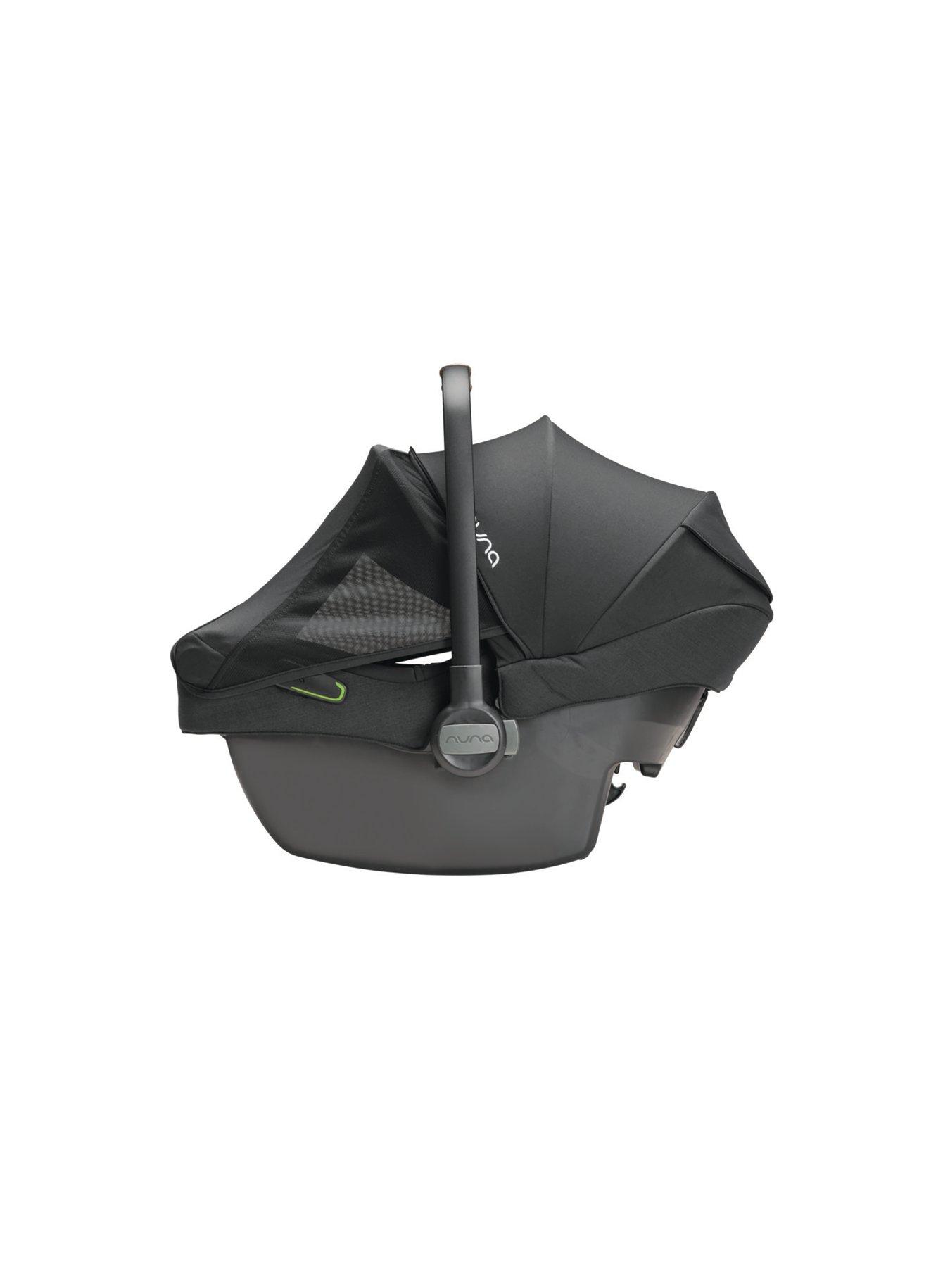  image of nuna-mixx-next-generation-pipa-bundle-with-pipa-next-car-seat-caviar-tan-leatherettenbsp