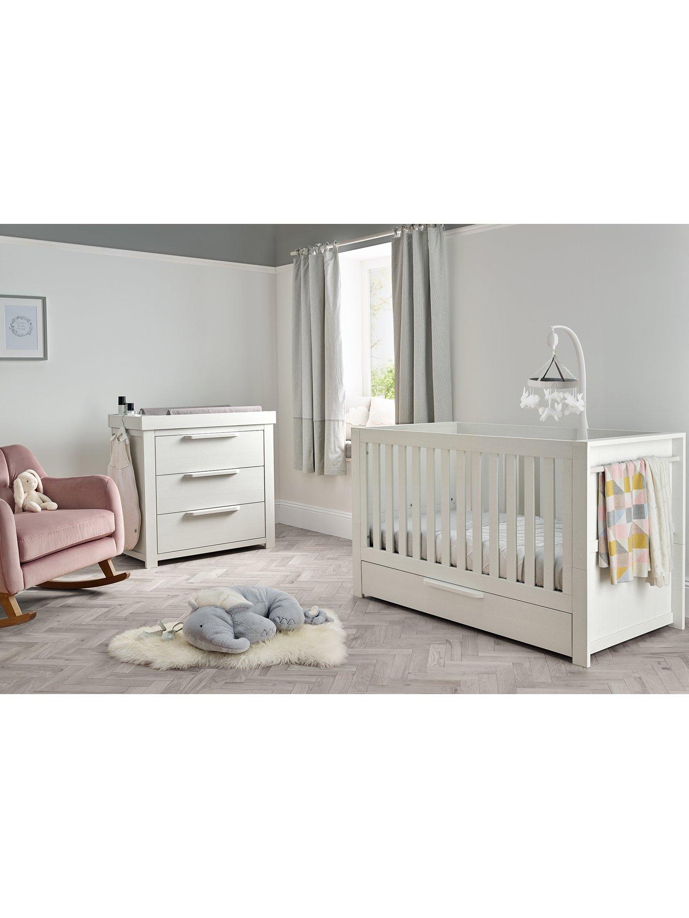 Image 6 of 6 of Mamas & Papas Franklin Set- White Wash