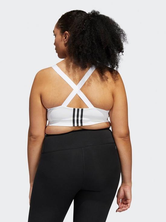 stillFront image of adidas-tlrd-impact-luxe-training-high-support-bra-plus-size