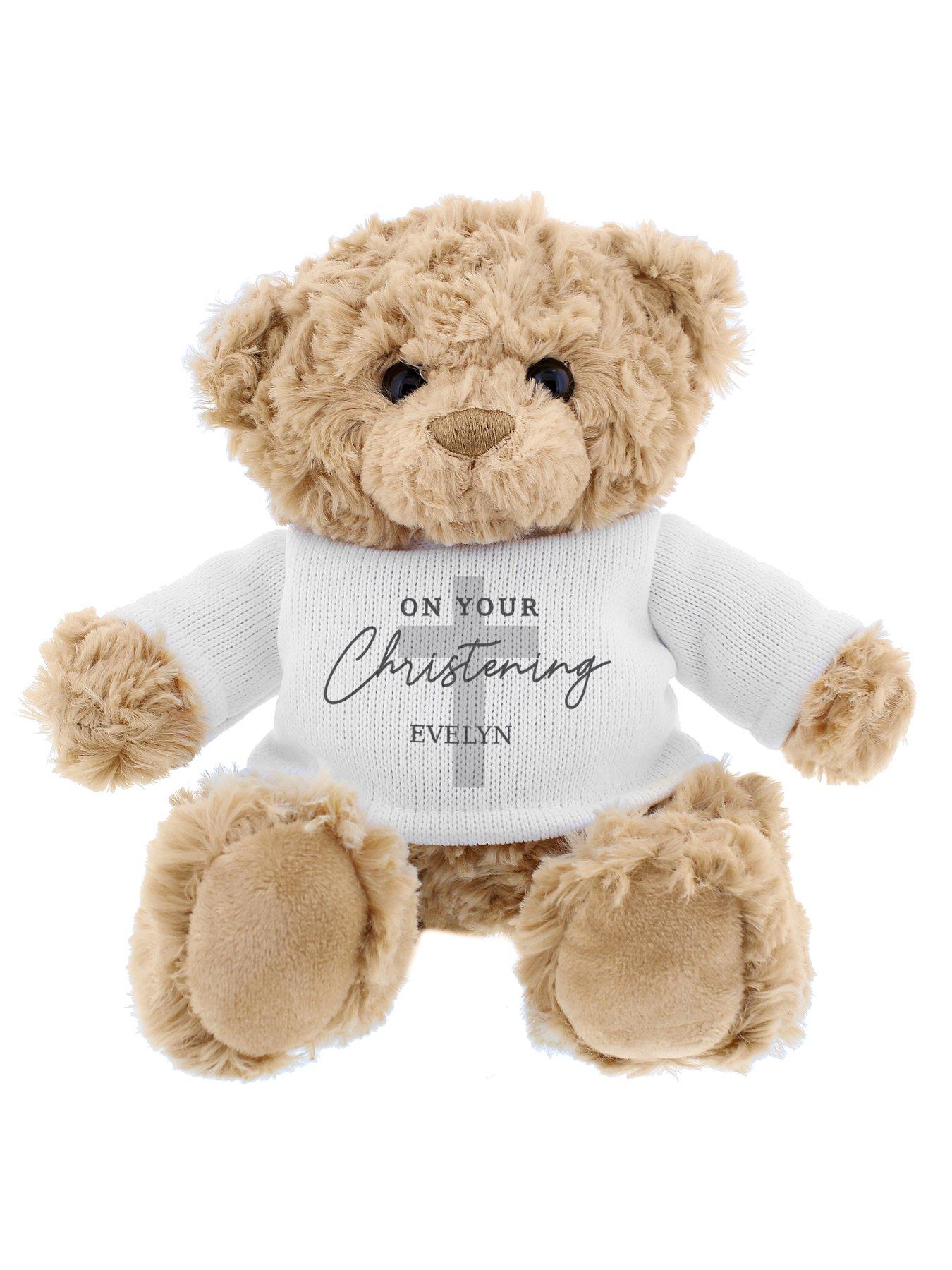  image of the-personalised-memento-company-personalised-on-your-christening-teddy-bear
