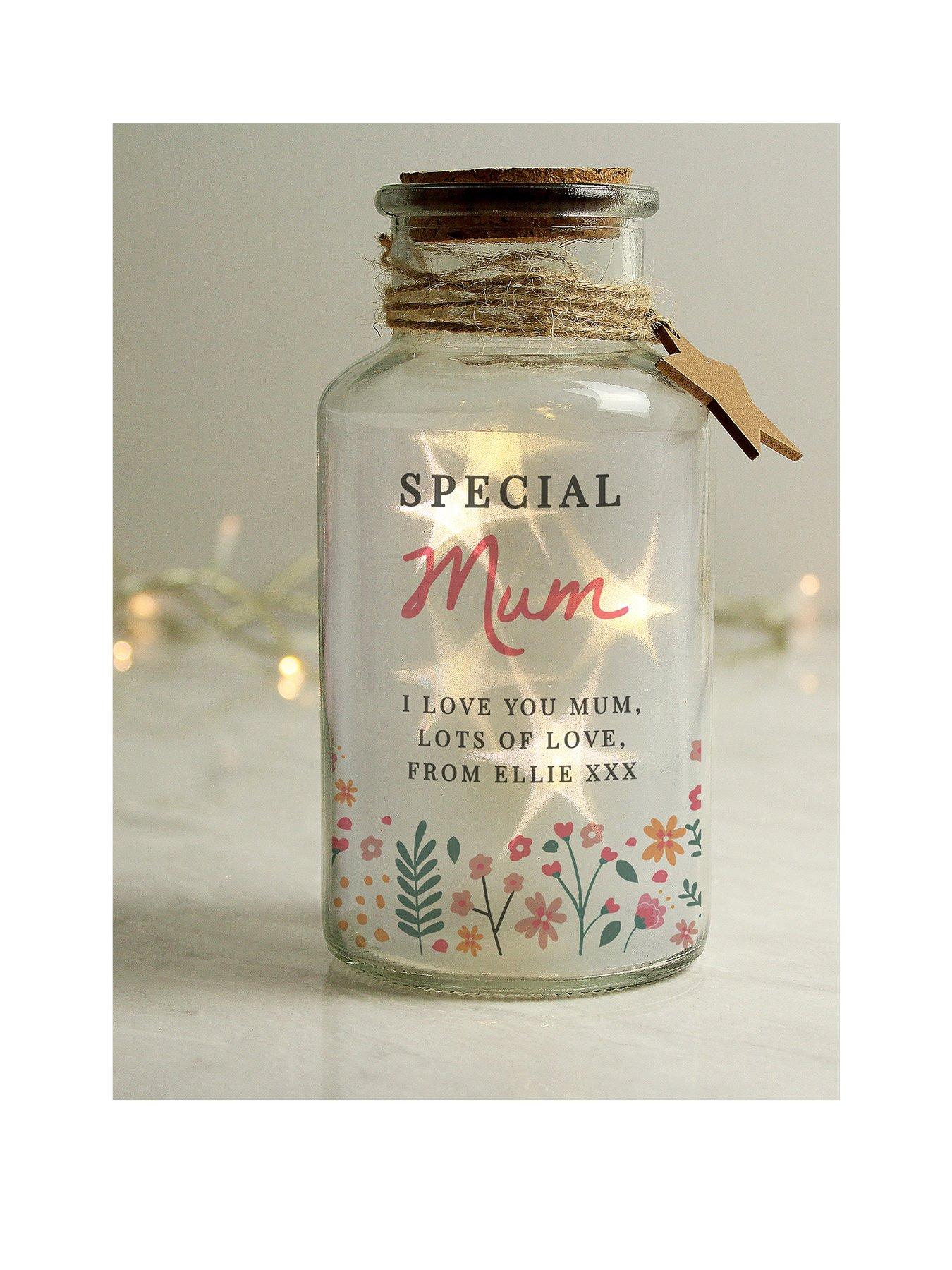The Personalised Memento Company Personalised Special Mum Light up Jar