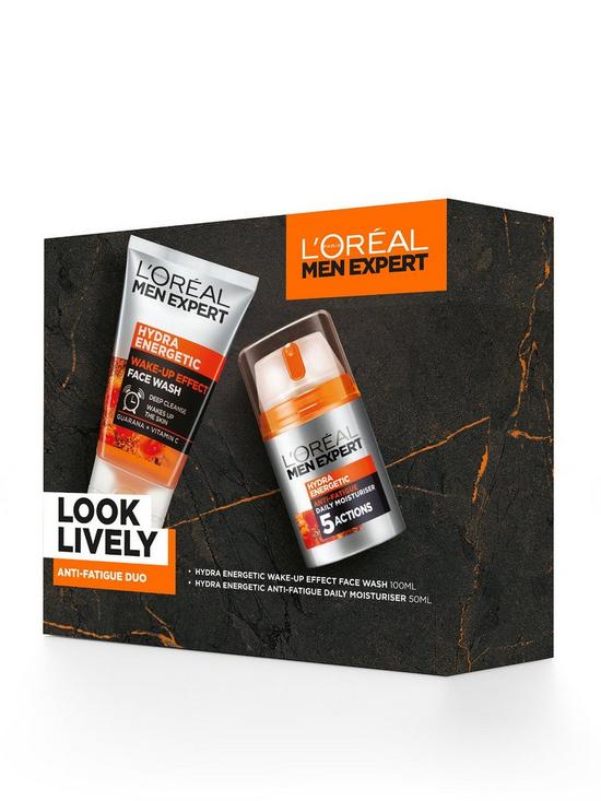 front image of loreal-paris-men-expert-look-lively-anti-fatigue-duo-giftset-for-him