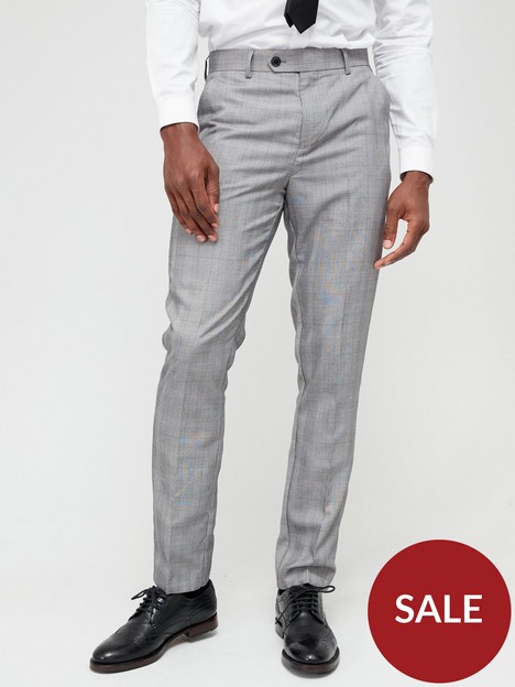 very-man-slim-check-trouser-grey