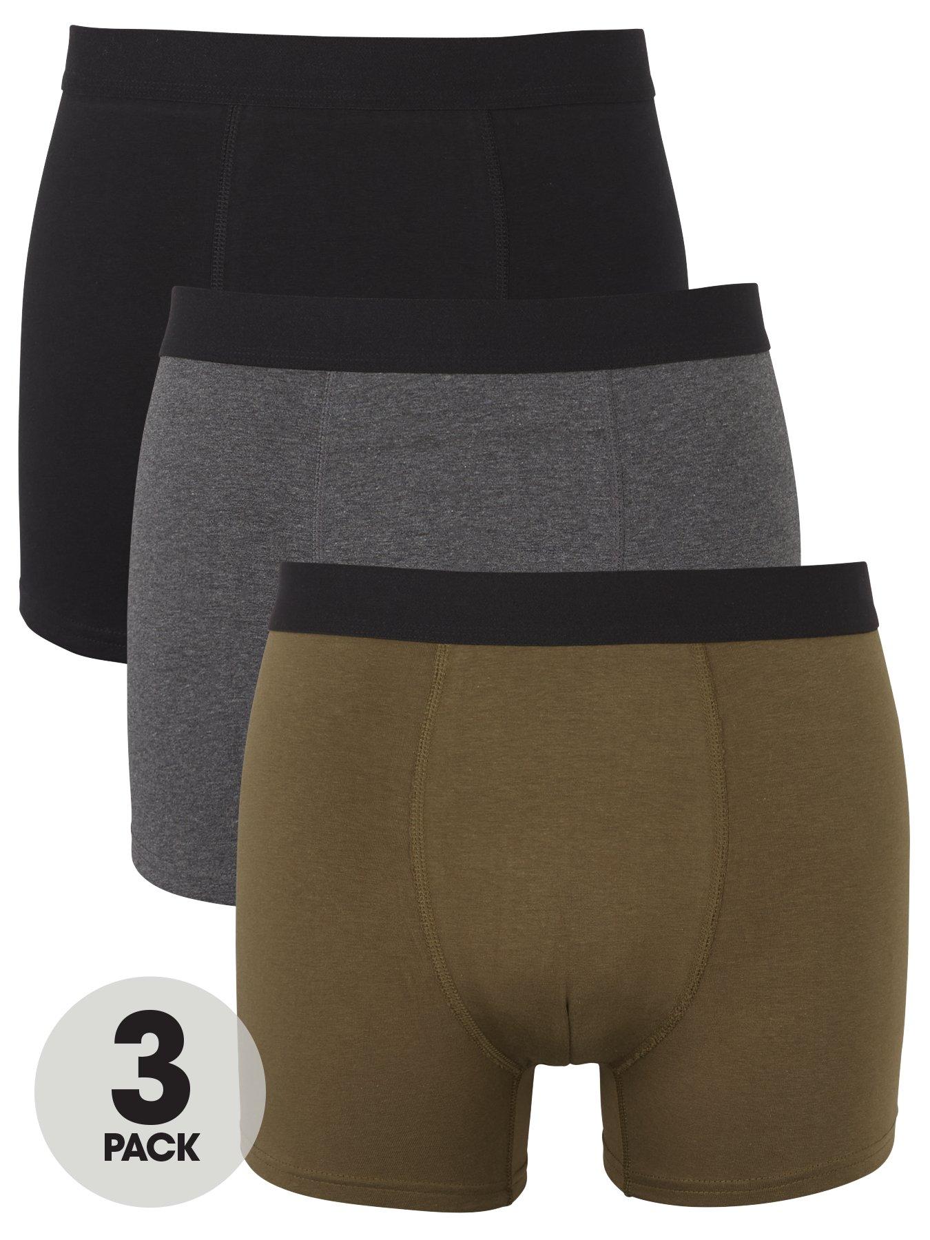 Image 1 of 2 of The Very Collection 3 Pack Cotton Rich Trunk - Multi