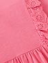  image of v-by-very-girlsnbsplong-sleeve-broidery-tops-2-packnbsp--pinkblack
