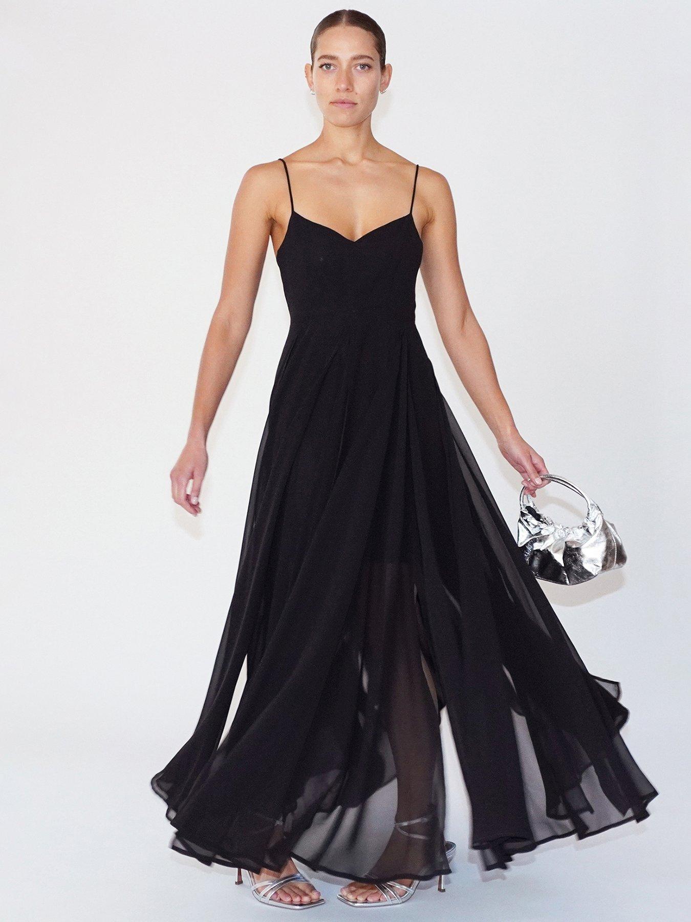 undefined Olsen maxi dress -Black