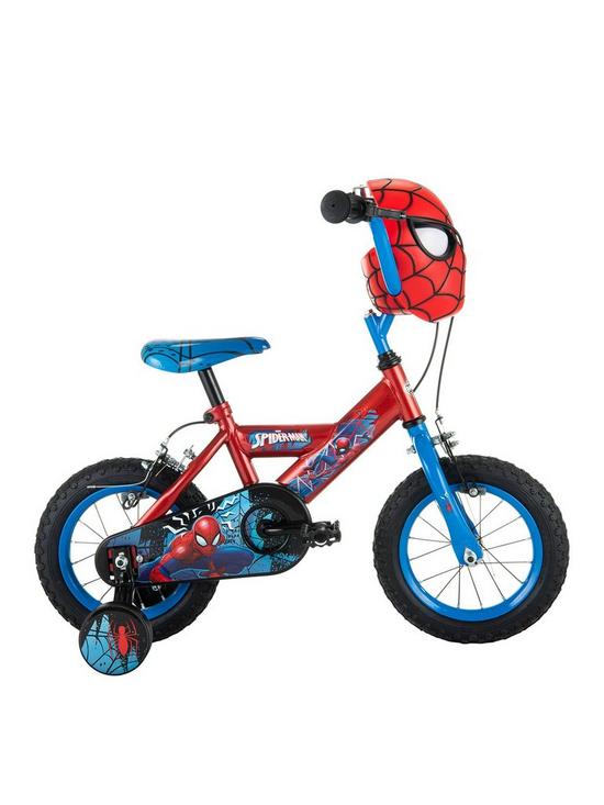 front image of spiderman-12-spiderman-bike