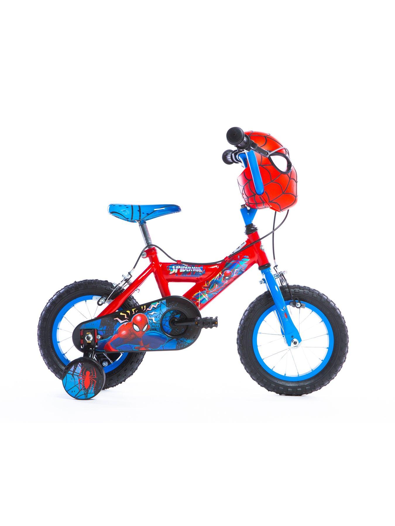 16 spiderman bike 2025 with training wheels