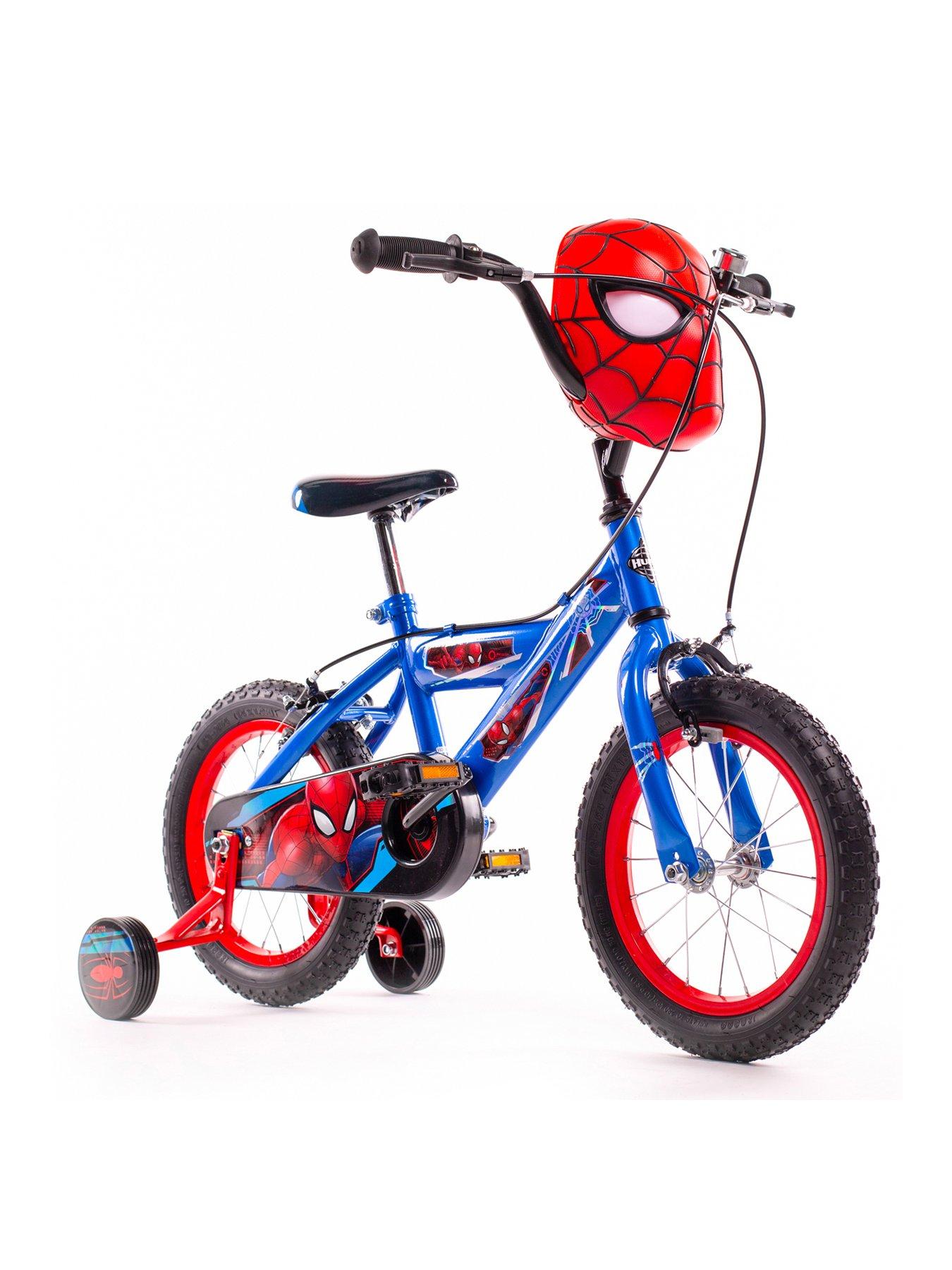Image 2 of 6 of Spiderman 14 Inch Spiderman Bike