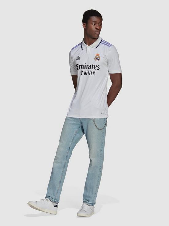 stillFront image of adidas-real-madrid-home-2223-short-sleeve-shirt-white