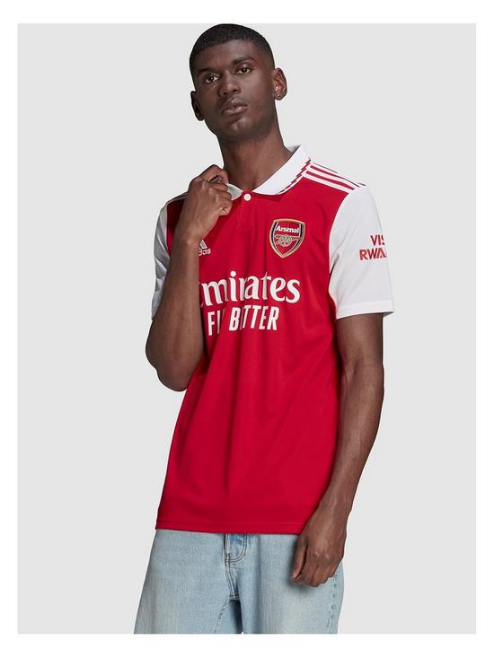 front image of adidas-arsenal-home-2223-short-sleevenbspshirt-redwhite