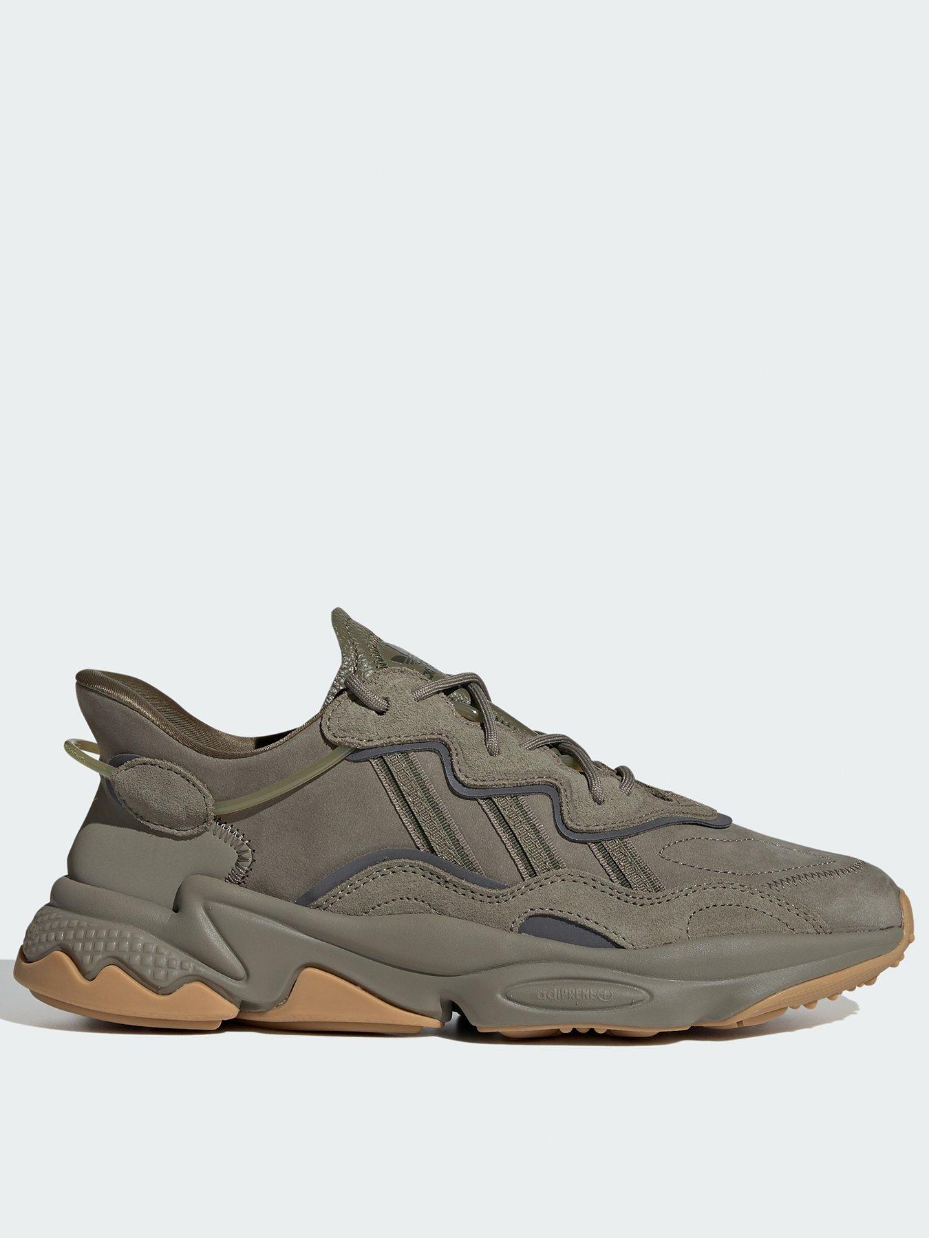adidas Originals Mens Ozweego Trainers Khaki littlewoods