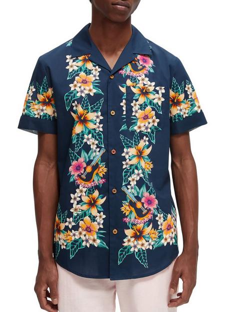 scotch-soda-seasonal-printed-hawaiian-detailed-shirt-multi