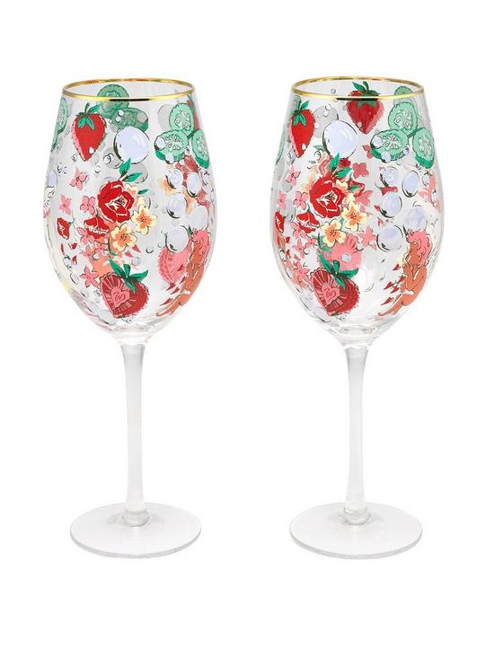 front image of cath-kidston-set-of-2-wine-glasses