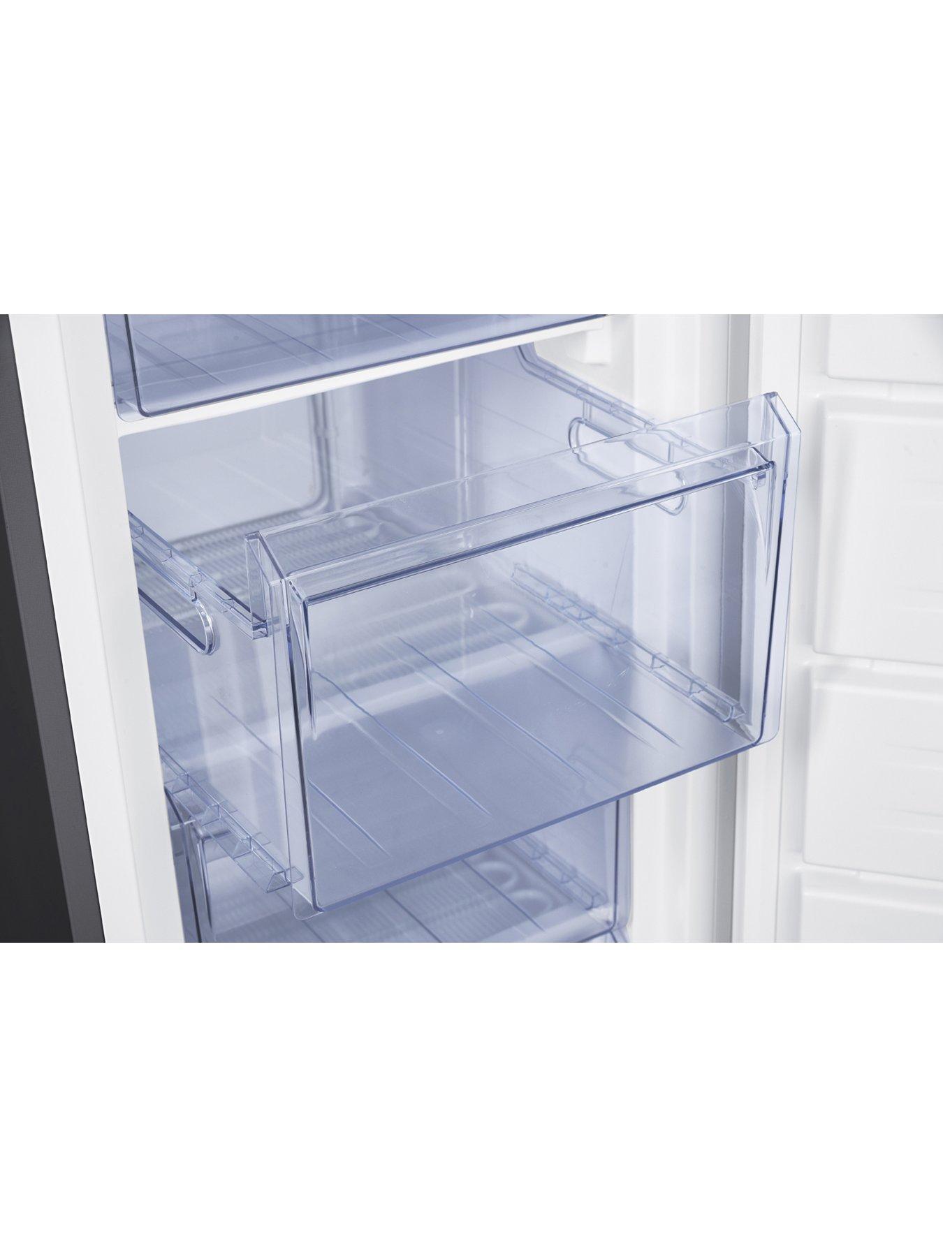  image of swan-sr15670b-143cm-tall-55cm-wide-upright-freezer-black-f-rated