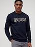  image of boss-salbo-1-logo-sweatshirt-dark-blue