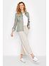  image of long-tall-sally-linen-blendnbspcropped-trousers-natural