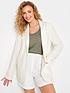  image of long-tall-sally-linen-blend-jacket-white