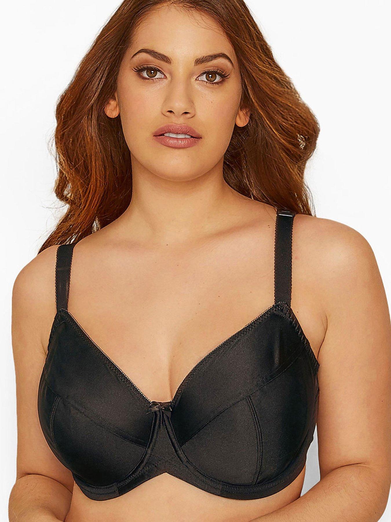 Image 1 of 3 of Yours Classic Underwired Bra Black