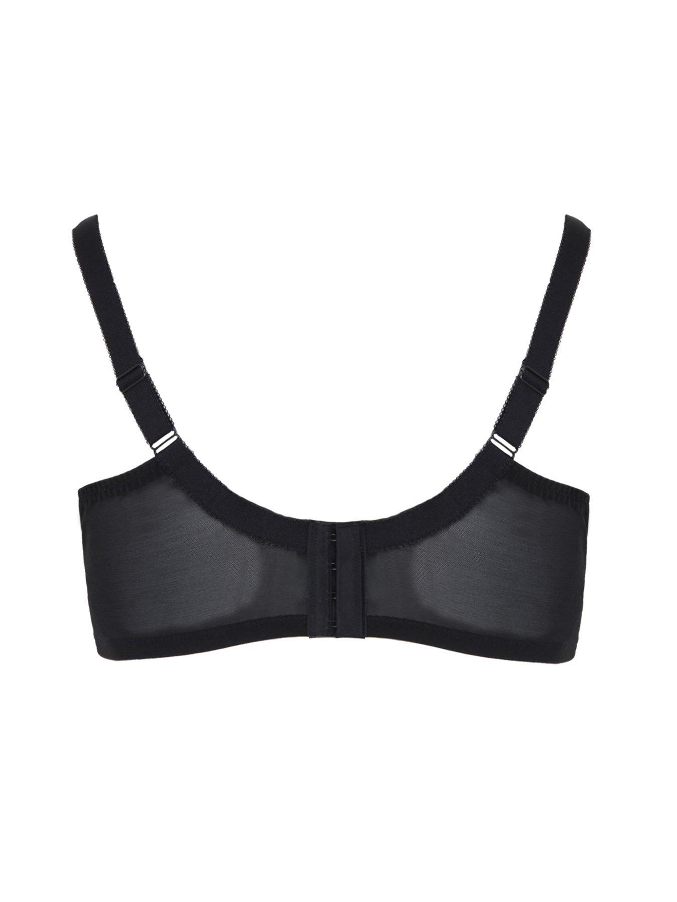 Image 2 of 3 of Yours Classic Underwired Bra Black