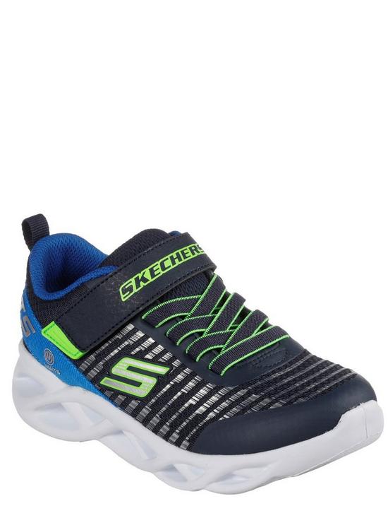 back image of skechers-boys-twisty-brights-trainers