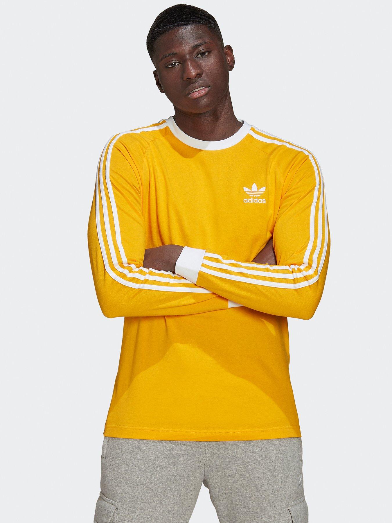 Adidas 3 shop stripe long sleeve