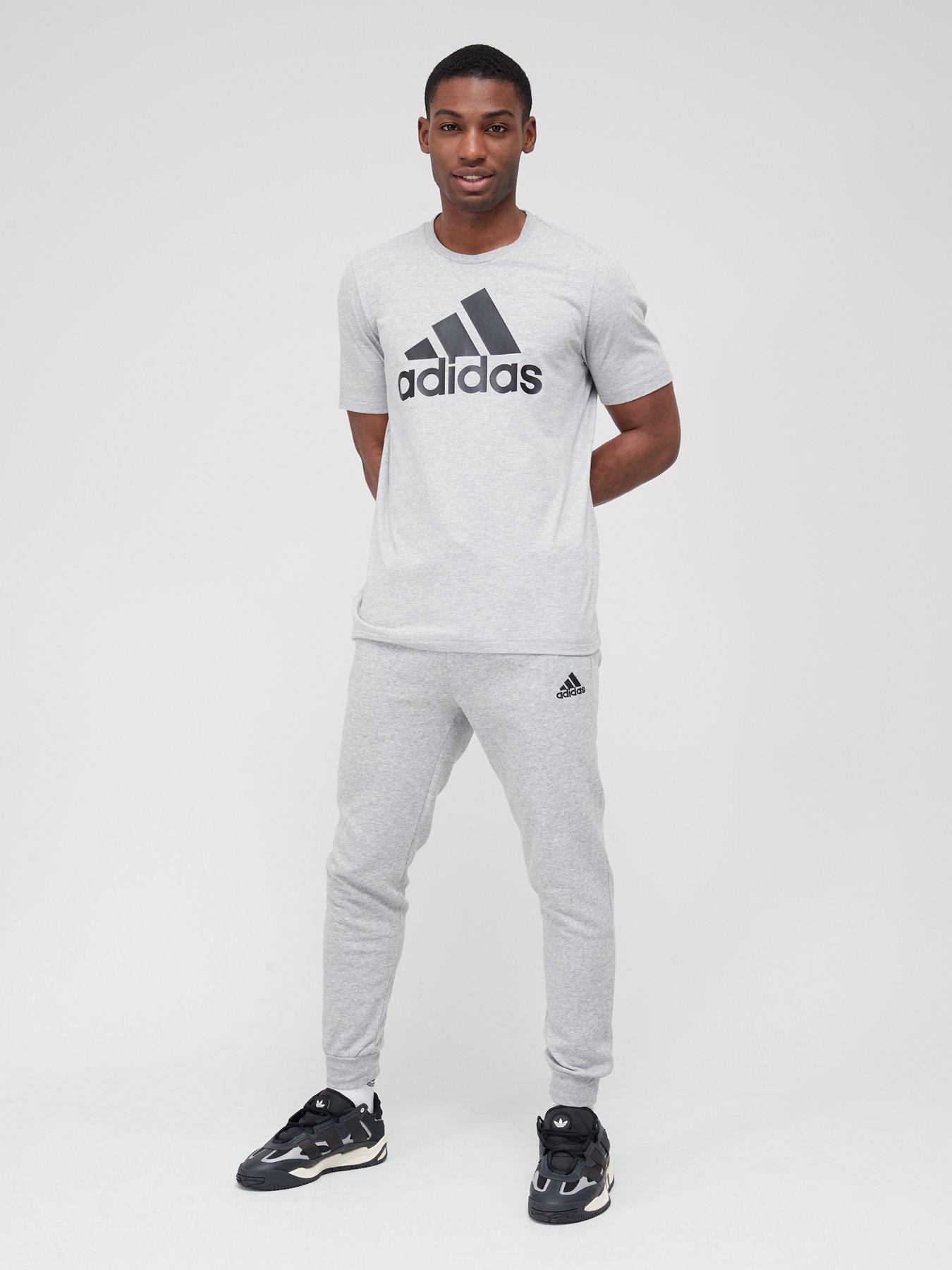 Men's Essentials Fleece Regular Tapered Joggers from adidas