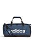  image of adidas-medium-linear-duffel-bag-navyblackwhite