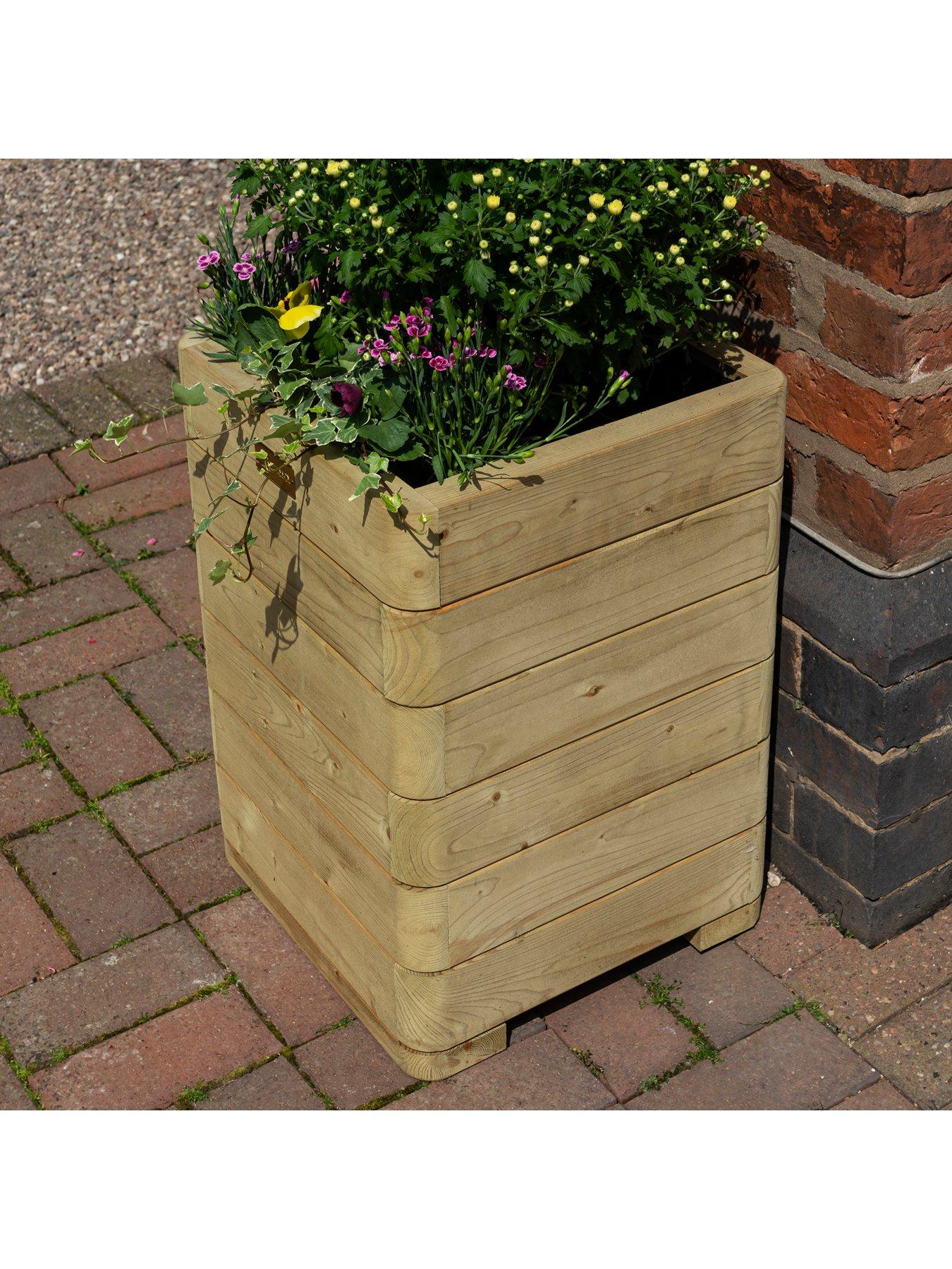  image of rowlinson-marberry-square-tall-planter