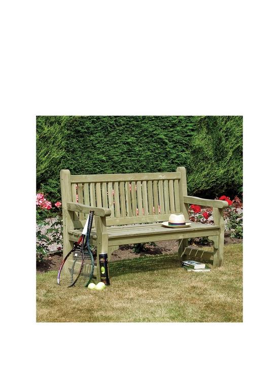 front image of rowlinson-softwood-bench