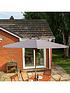  image of rowlinson-plumley-outdoor-diningnbspset-withnbspcushionsnbspparasol-and-15kg-base-grey