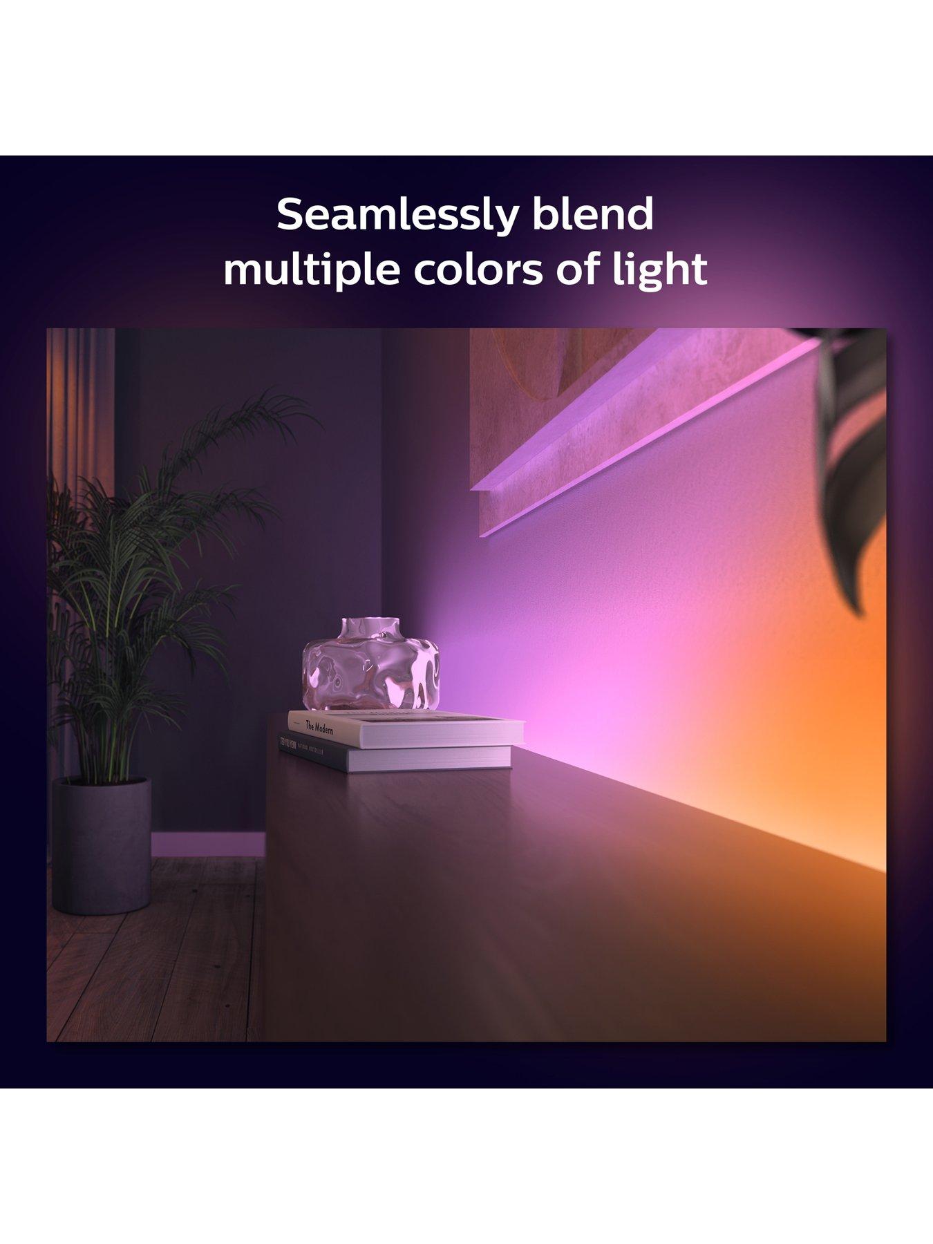 Philips hue white and online color light strip