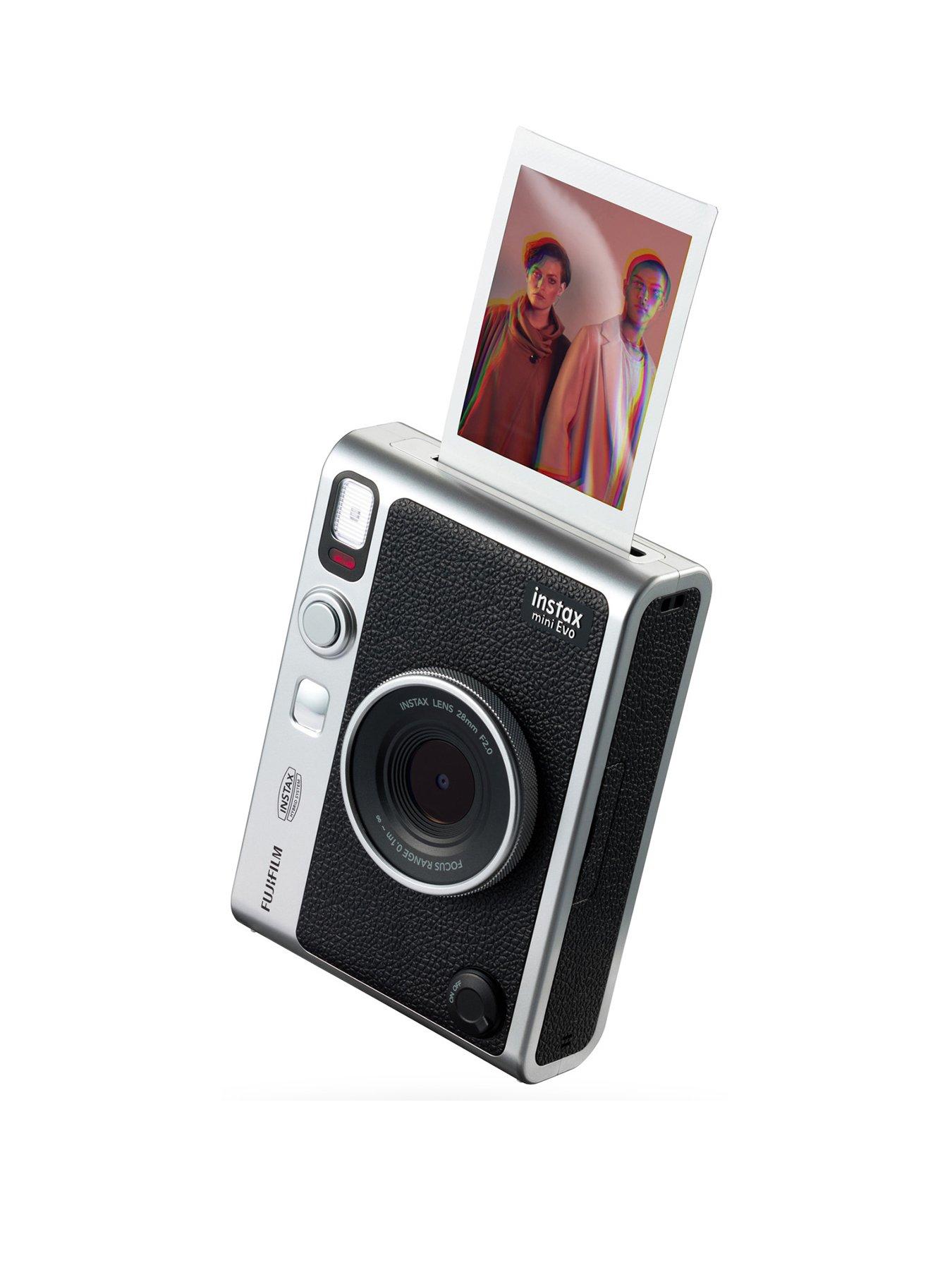 Image 2 of 5 of Fujifilm Instax Mini Evo Hybrid Instant Camera inc 20 Shots - Black