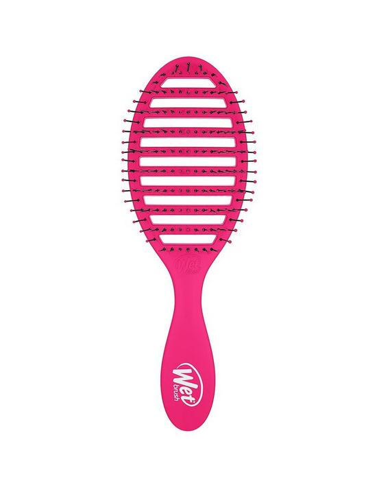 front image of wetbrush-speed-dry-pink